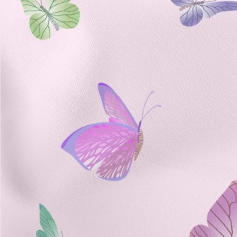 Colorful Beautiful Butterflies Stretch Ponte