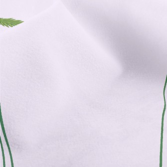 Elegant Butterflies And Plants Micro Fleece