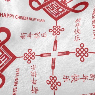 Rabbit Ear Chinese Knot Minky