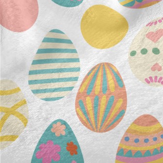 Vintage Hand-painted Easter Eg Minky