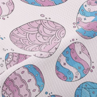 Fantasy Hand-painted Easter Eg Piqué