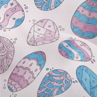 Fantasy Hand-painted Easter Eg Lightweight Performance Linen