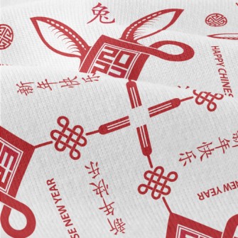 Rabbit Ear Chinese Knot Modern Jersey