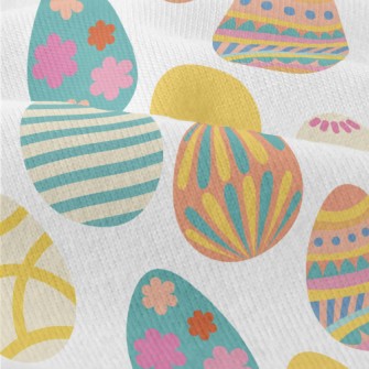 Vintage Hand-painted Easter Eg Modern Jersey