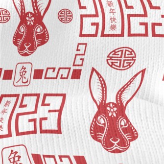 Happy New Year Of The Rabbit Stretch Jersey