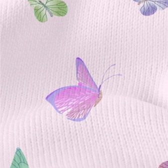 Colorful Beautiful Butterflies Stretch Jersey
