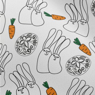 Funny And Cute Easter Chiffon