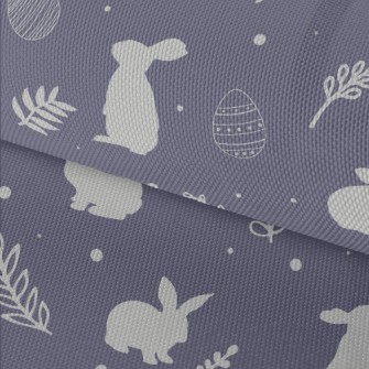 Grey Easter Silhouette Waterproof Oxford