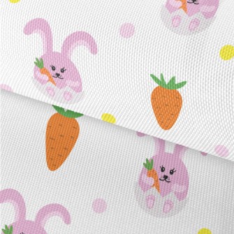Cartoon Purple Rabbit Waterproof Oxford