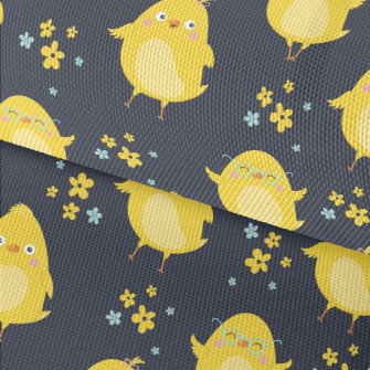 Cute Yellow Chick Waterproof Oxford