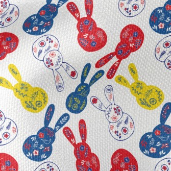 Artistic Hand Drawn Rabbit Waterproof Canvas