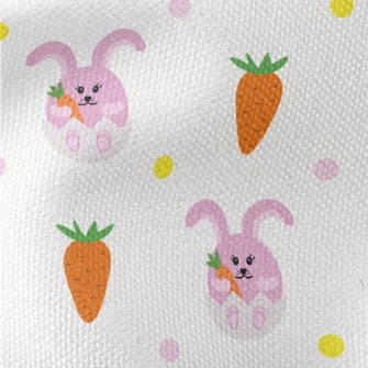 Cartoon Purple Rabbit Waterproof Canvas