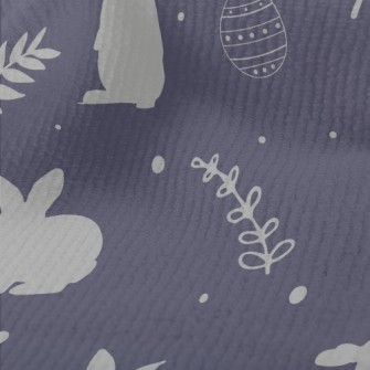 Grey Easter Silhouette Terry