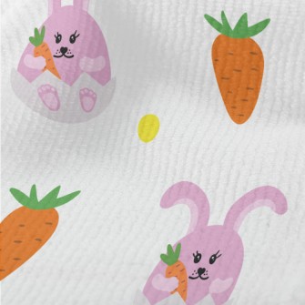 Cartoon Purple Rabbit Terry