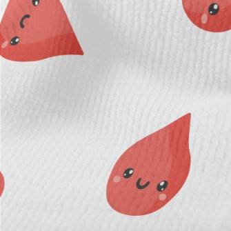 Happy Cartoon Blood Drop Terry