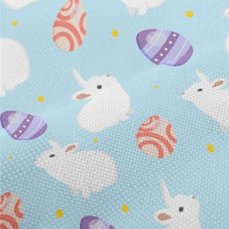 Little White Rabbit And Easter Performance Linen
