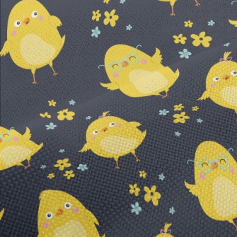 Cute Yellow Chick Performance Linen