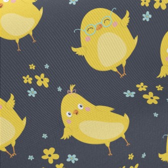 Cute Yellow Chick Twill