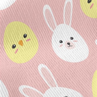 Chicken And Bunny Eggs Standard Corduroy