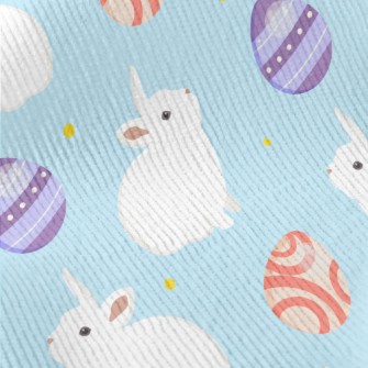 Little White Rabbit And Easter Standard Corduroy