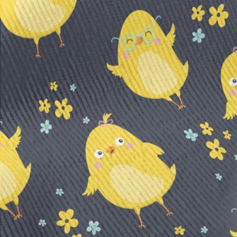 Cute Yellow Chick Standard Corduroy