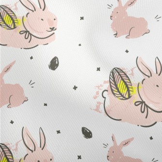 Pink Bunny Doodle Dobby