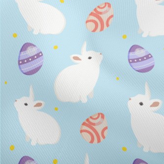 Little White Rabbit And Easter Dobby