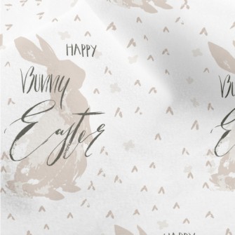 Stylish Easter Bunny Micro Fleece