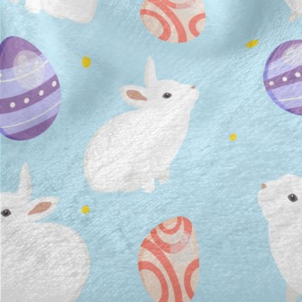 Little White Rabbit And Easter Minky