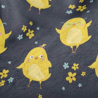 Cute Yellow Chick Minky