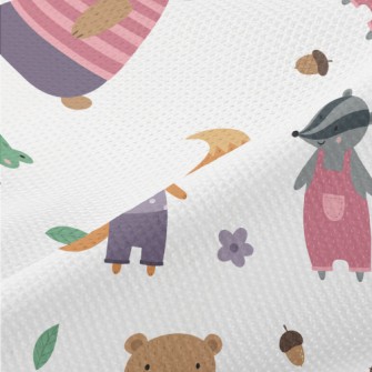 Cute Costume Animals Piqué