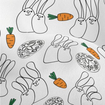 Funny And Cute Easter Lightweight Performance Linen