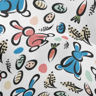 Creative Hand-painted Easter Lightweight Performance Linen