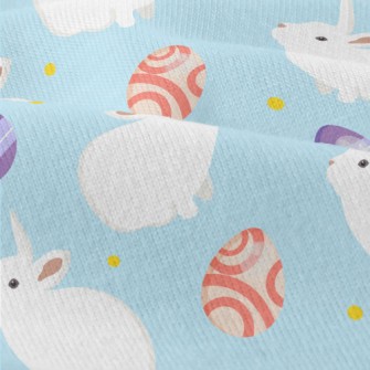 Little White Rabbit And Easter Modern Jersey