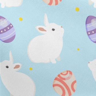 Little White Rabbit And Easter Pongee