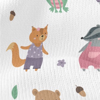 Cute Costume Animals Stretch Jersey