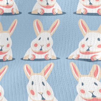 Cartoon Cute Rabbit Stretch Jersey