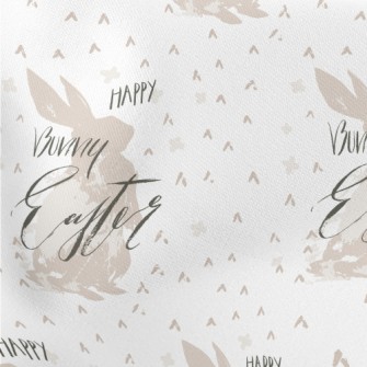 Stylish Easter Bunny Lightweight Cotton Poplin