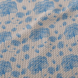 Blue Line Rose Birdseye Piqué