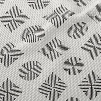 Plain Simple Pattern Birdseye Piqué