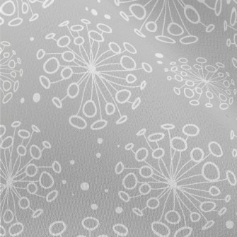 Hand Drawn Dandelions Chiffon
