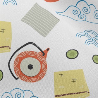 Japanese Tea Ceremony Elements Chiffon