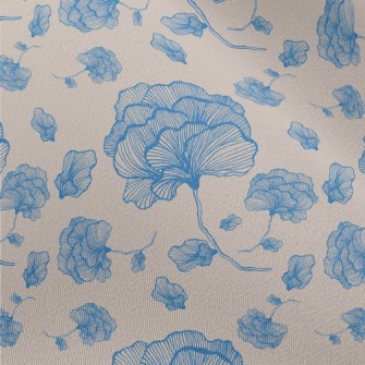 Blue Line Rose Chiffon