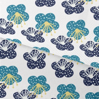 Spring Plant Doodles Waterproof Oxford