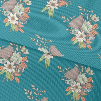 Elegant Hand-painted Bouquet Waterproof Oxford