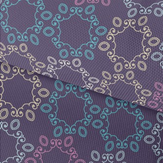 Artistic Flower Totem Waterproof Oxford