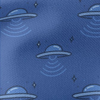 Cute Cartoon UFO Waterproof Canvas