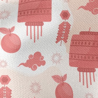 Happy Chinese New Year Waterproof Canvas