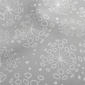Hand Drawn Dandelions Athletic Mesh Flat Back