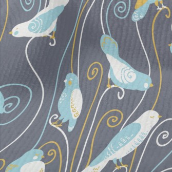 Elegant Bird Illustration Terry